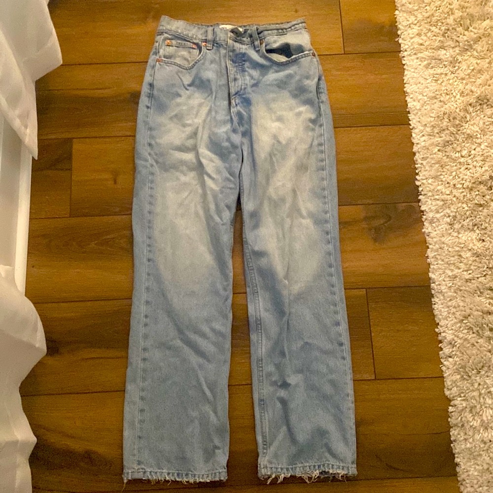 Straight Leg Jeans - Zara